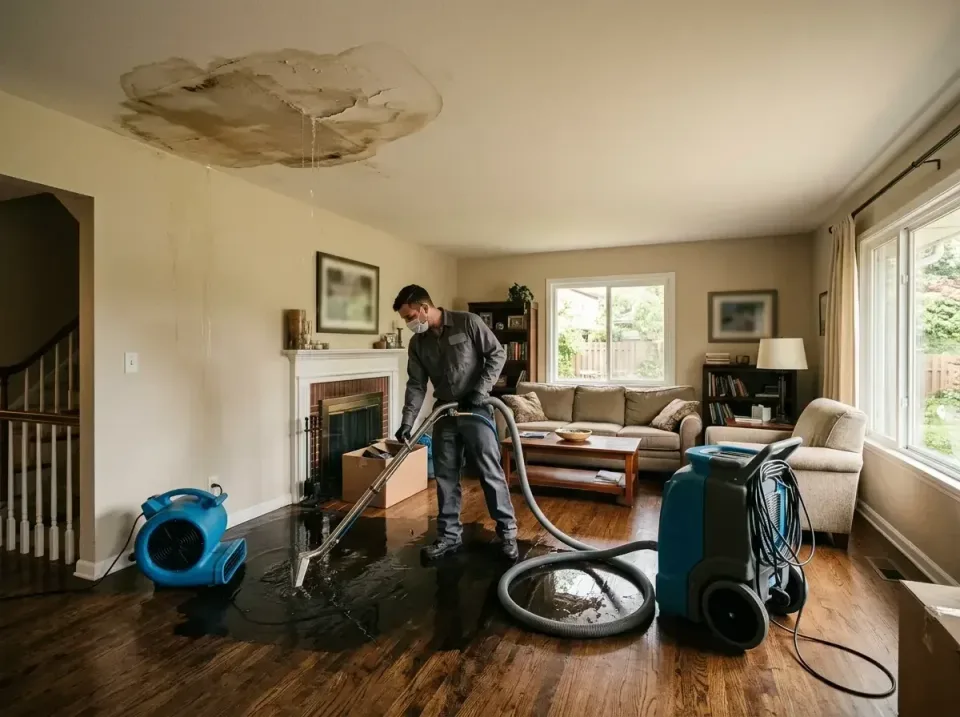 attic-pipe-burst-ceiling-drip-008 — frequently asked questions, Water Damage Restoration & Carpet Care in Orosi, CA